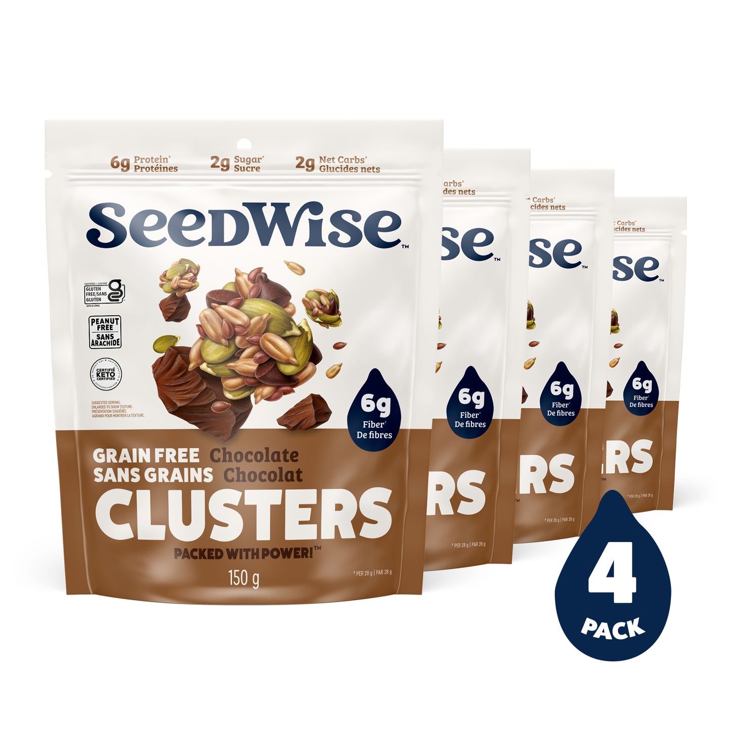 SeedWise Clusters - Chocolate